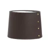 JANE Lampskärm 20/17cm Brun Läderlook