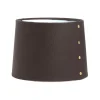 JANE Lampskärm 25/22cm Brun Läderlook