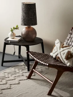 JONNA Lampfot E27 32cm Vintage Brun