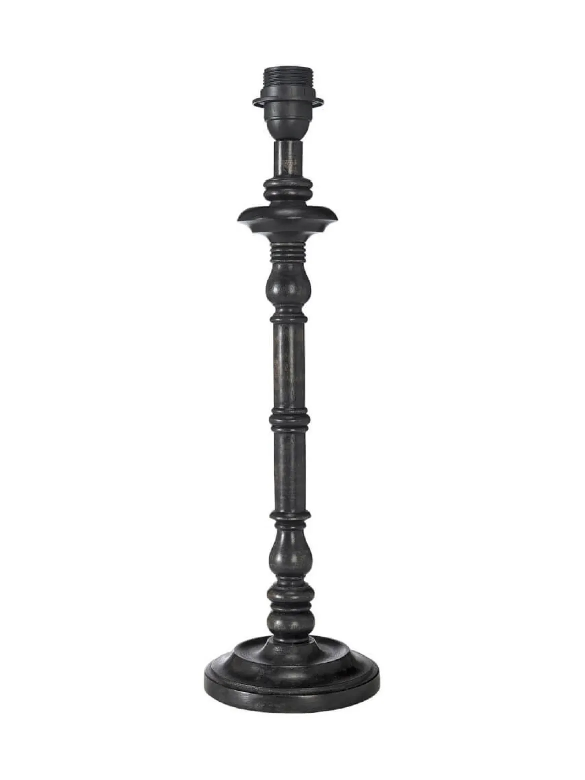 JOY Lampfot E27 41cm Svartbrun