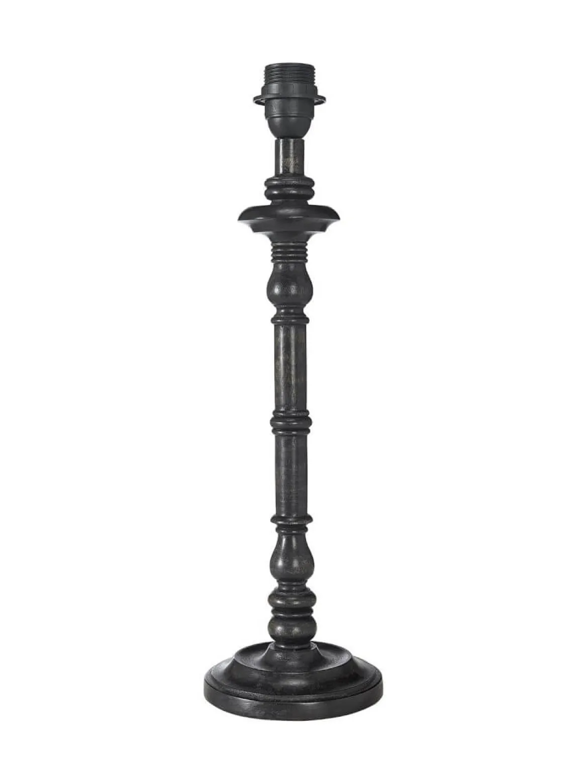 JOY Lampfot E27 57cm Svartbrun