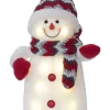 JOYLIGHT Tomte Dekoration 38cm Röd/Vit