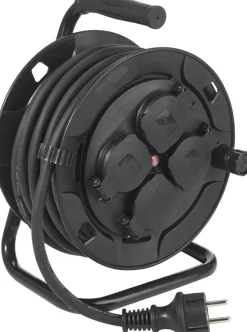 KABELVINDA 4st Uttag Utomhus 10m Svart