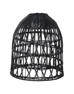 KNUTE Lampskärm 33cm Svart IP44
