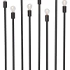 LADDA USB Ljusstake 40cm Svart