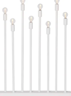 LADDA USB Ljusstake 40cm Vit