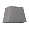 LAMPSKÄRM Linne Ringfäste 16/23,5cm Grå