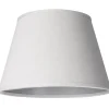 LAMPSKÄRM Linne Ringfäste Vit 25cm