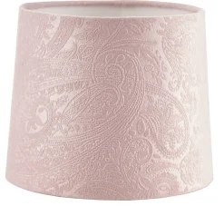 LAMPSKÄRM Sammet 20/17cm Rosa
