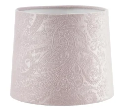 LAMPSKÄRM Sammet 16/14cm Rosa