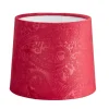 LAMPSKÄRM Sammet 16/14cm Vinröd