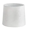 LAMPSKÄRM Sammet 16/14cm Vit