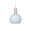 LAPPONIA Fönsterlampa 15cm Trä/Vit