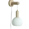LAPPONIA Vägglampa 15cm Vit