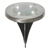 LAWNLIGHT 3-PACK Solcellsljus 2cm Silver IP44