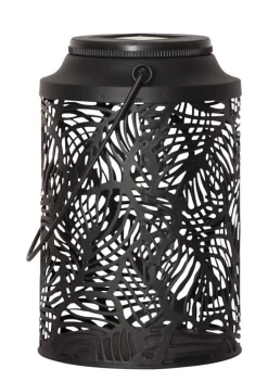 LEAFY Solcellslykta 17cm Svart