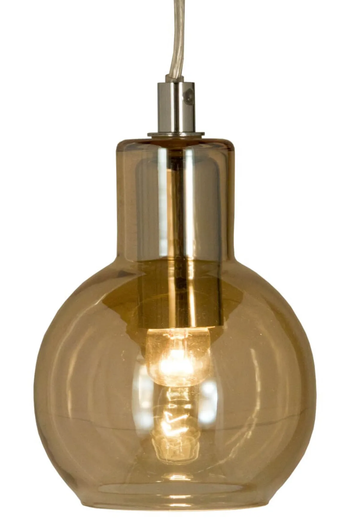 LEAH Fönsterlampa 13cm Amber