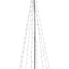 LIGHT TREE Utomhusdekoration 75cm 170LED IP44 Svart