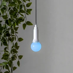 LIGHTY Lampupphäng Utomhus 750cm Svart/Multi