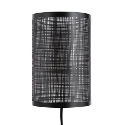 LINN Vägglampa 20cm Svart