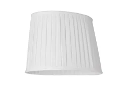LINNE PLISSERAD Lampskärm 260/320mm Oval Vit