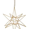 LIZZY Stjärna 47cm 60LED Guld
