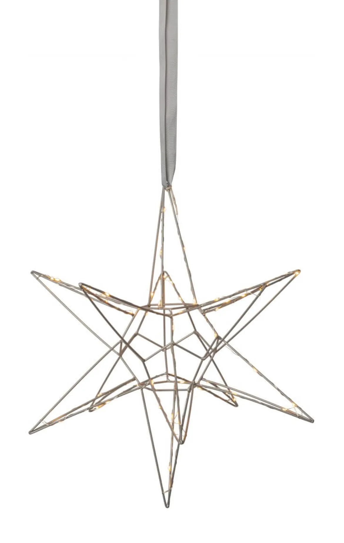 LIZZY Stjärna 47cm 60LED Silver