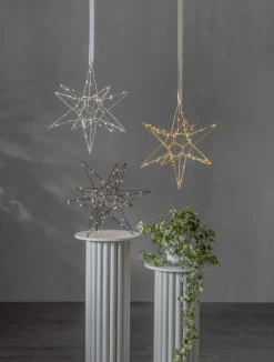 LIZZY Stjärna 47cm 60LED Svart