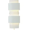 LORENA Vägglampa 13cm Vit