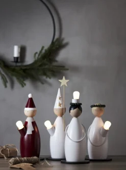 LUCIA CLASSIC Ljusstake 1L 26cm Vit