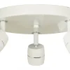 LUMI Takspot Rund 3L Dimbar 22cm Vit