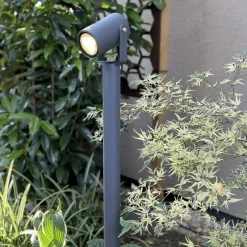 LUNA65 Trädgårdsspot 65cm 12V Grå IP65