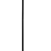 LÄZA Golvlampa 132cm Svart/Mässing