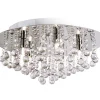 MADELENE Plafond 50cm Krom