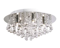 MADELENE Plafond 50cm Krom
