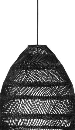 MAJA Takskärm 36,5cm Wicker Svart