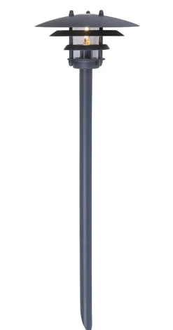 MALVA Pollare 2p 50cm LED, Trafo, Kabel - Antracitgrå 12V IP44