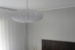MAMSELL Taklampa 45cm Vit