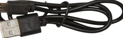 MARRON Solcellslykta/USB 25cm Brun