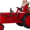 MERRYVILLE Panorama Traktor Batteri 28,5cm Röd