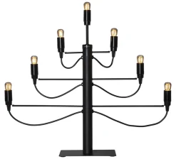 Milano Ljusstake 52cm Svart
