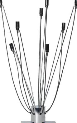 MILANO Metalljusstake 8L 85cm Krom