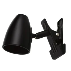 MOA Klämlampa 15cm Svart