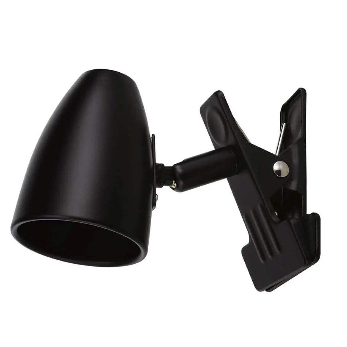 MOA Klämlampa 15cm Svart