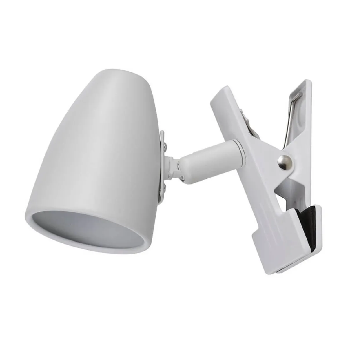MOA Klämlampa 15cm Vit
