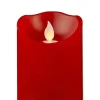 M-TWINKLE LED-Blockljus 10cm Röd