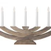 NAVIDA Ljusstake 7L 60cm Brun