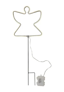 NEONANGEL Utomhusdekoration Batteri 65cm Vit IP44