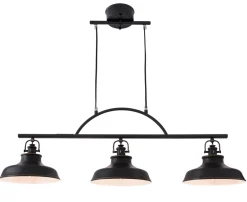 NEW HAVEN Takpendel 96cm Antiksvart/Guld