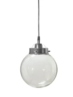 NORMANDY Taklampa 26cm Antiksilver